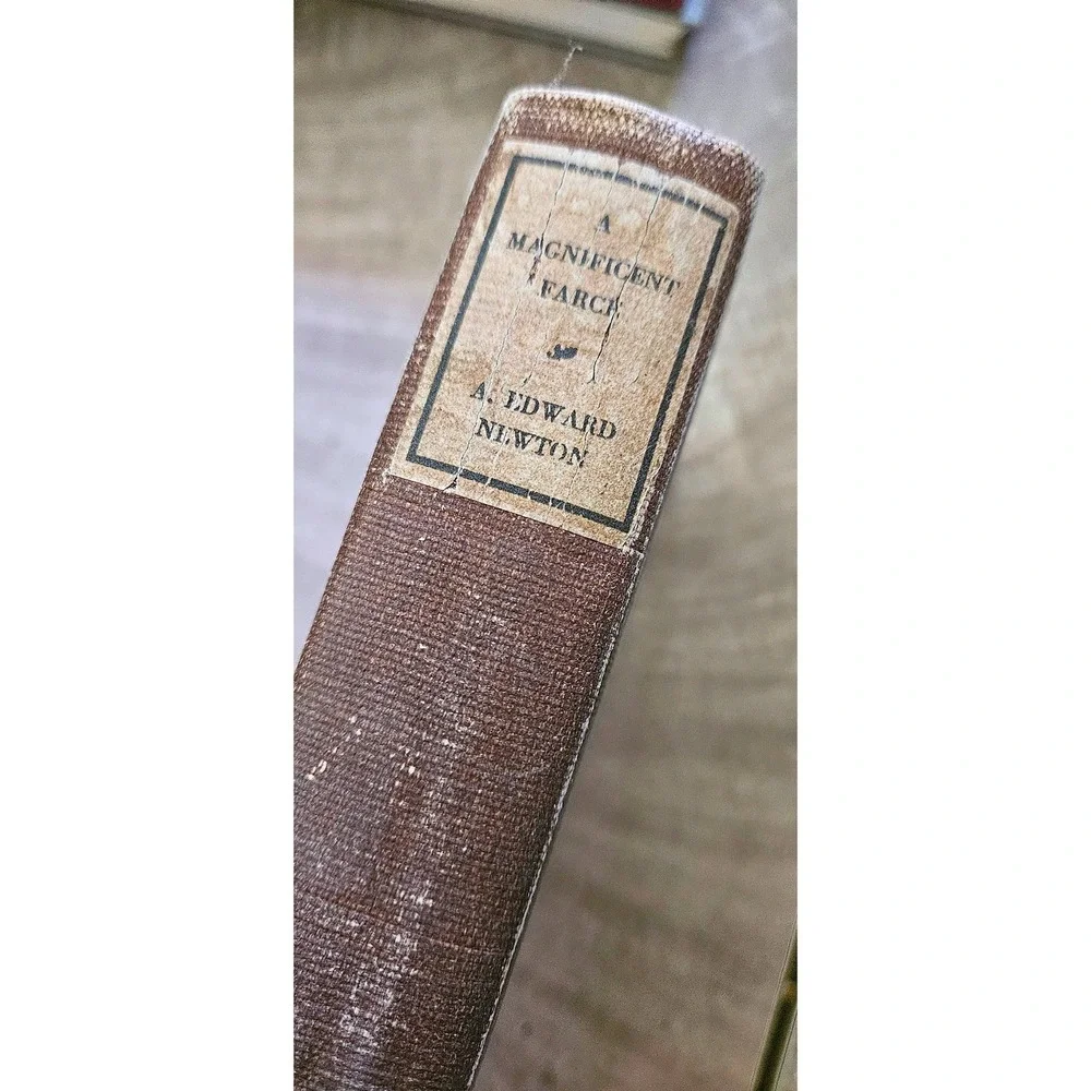 The Personal Library Haslehurst Greaves & A Magnificent Farce A Edward Newton